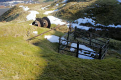 Coity Quarry incline, Blaenavon, March 2010